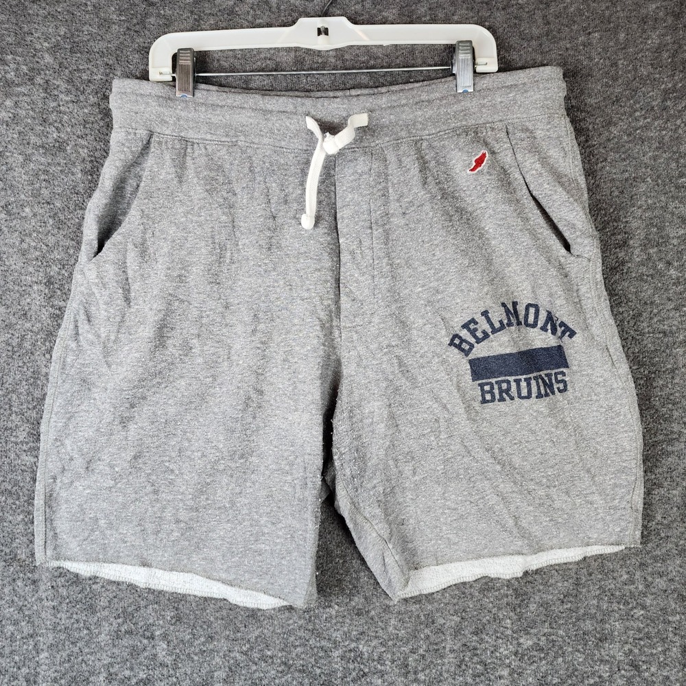 Belmont Bruins Shorts Mens XL Gray NCAA Basketball Triblend Sweats League EUC